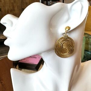 Rumbo Brazil Artisan Wire Earrings/ Interlocking Circles